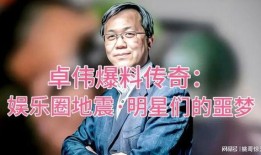 娱乐圈地震爆料,揭秘明星背后的惊人真相
